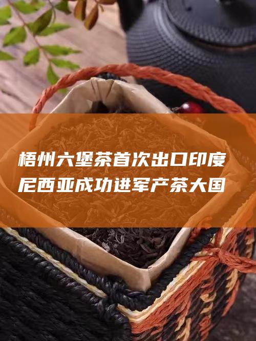 首次出口印度尼西亚成功进军产茶大国