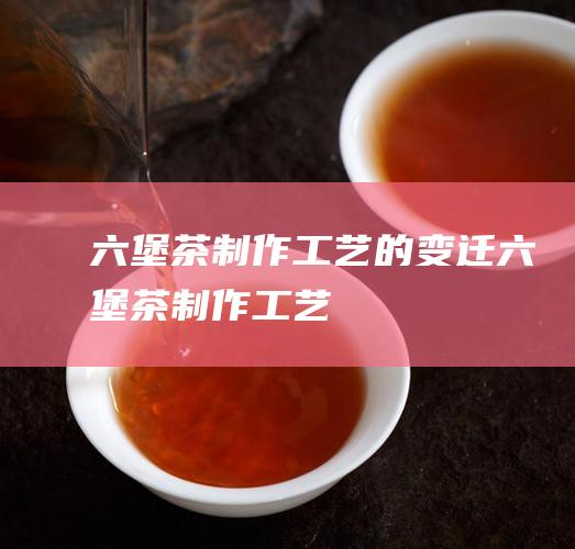 六堡茶制作工艺的变迁六堡茶制作工艺