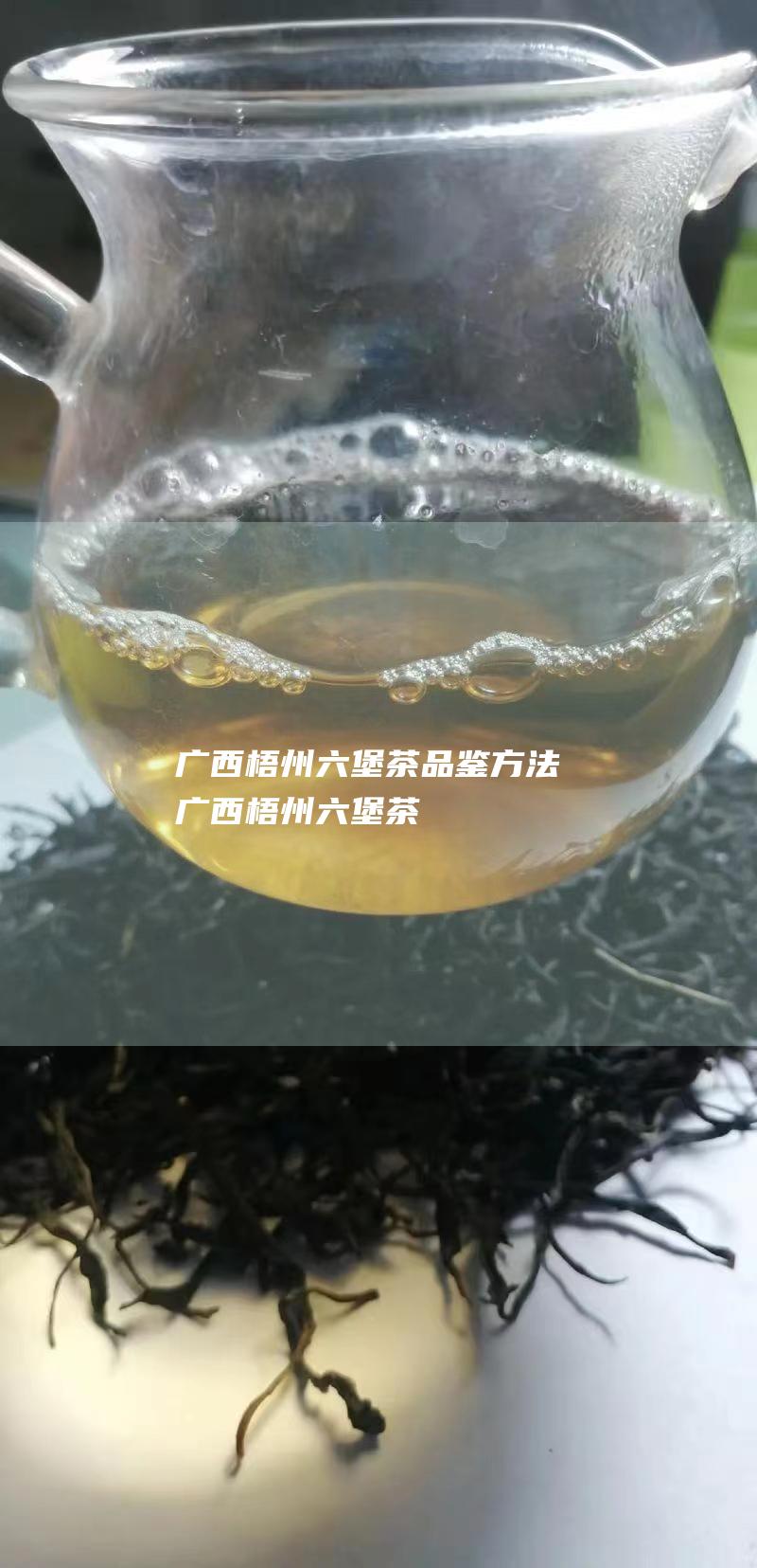 广西茶品鉴方法广西茶