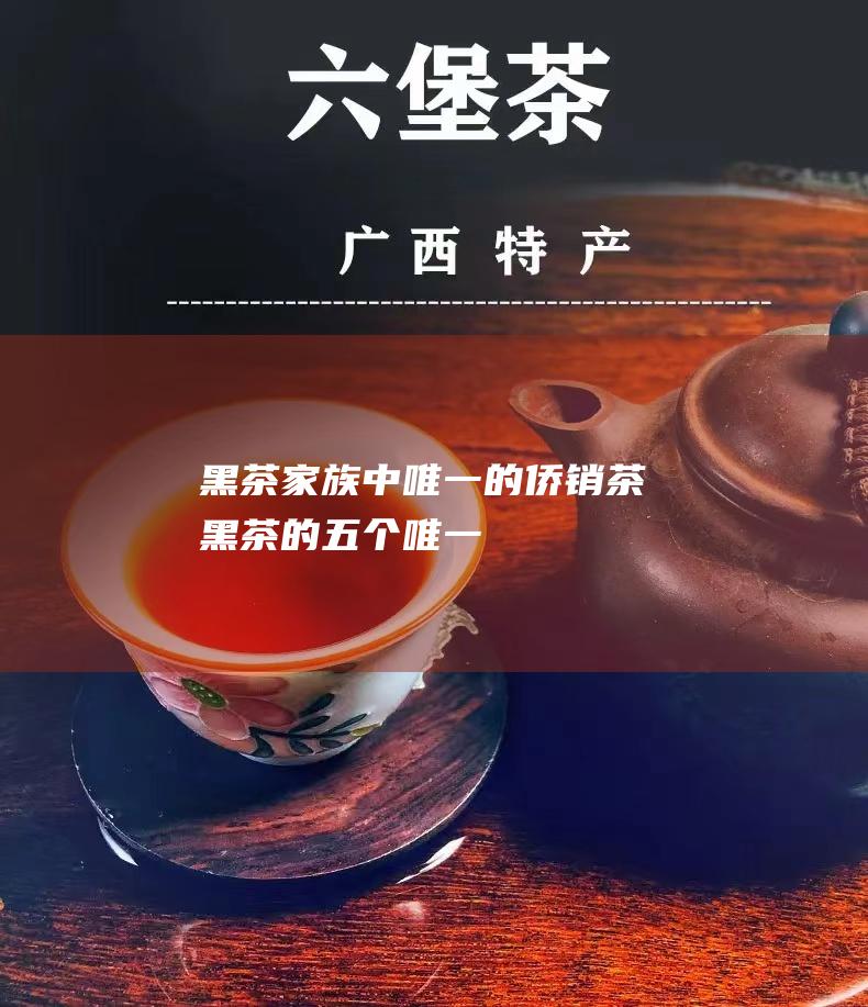 黑茶家族中唯一的侨销茶 (黑茶的五个唯一)