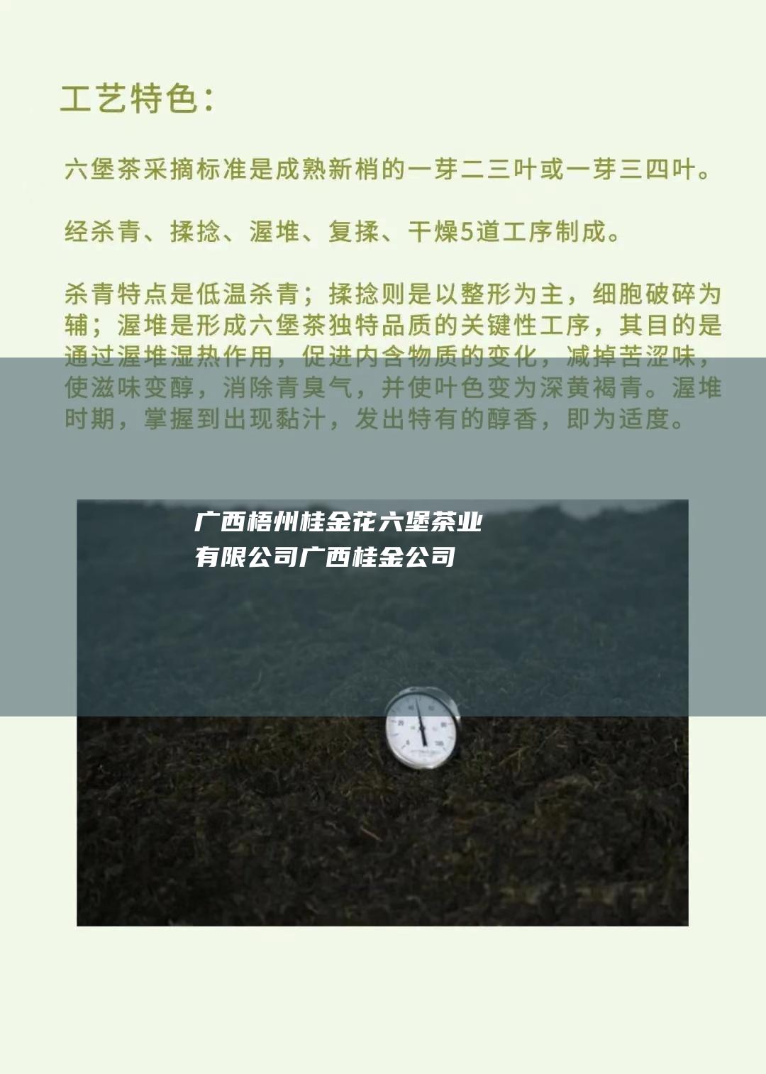 广西桂金花茶业有限公司广西桂金公司