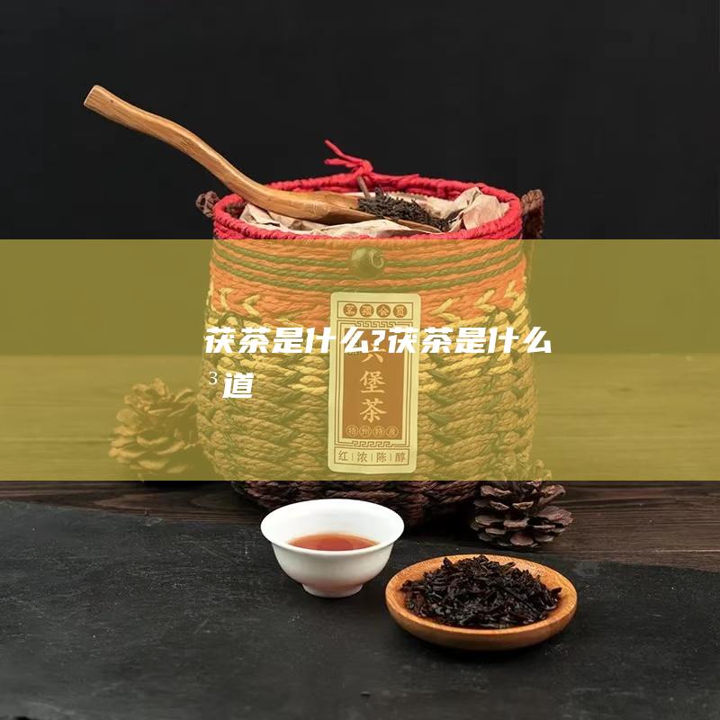 茯茶是什么? (茯茶是什么味道)