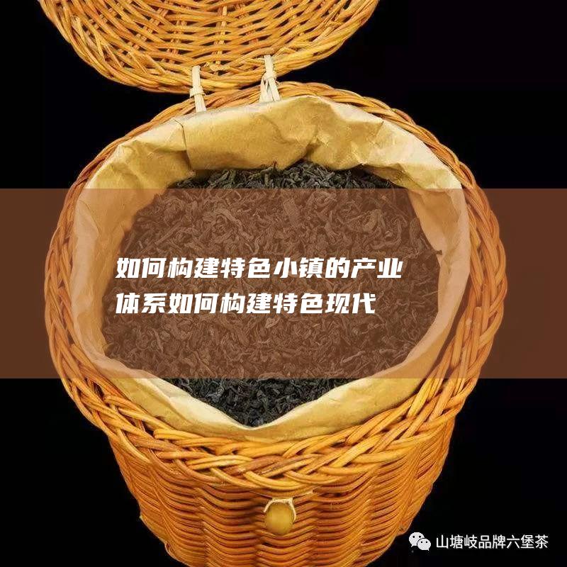 如何构建特色小镇的产业体系 (如何构建特色现代化产业体系)