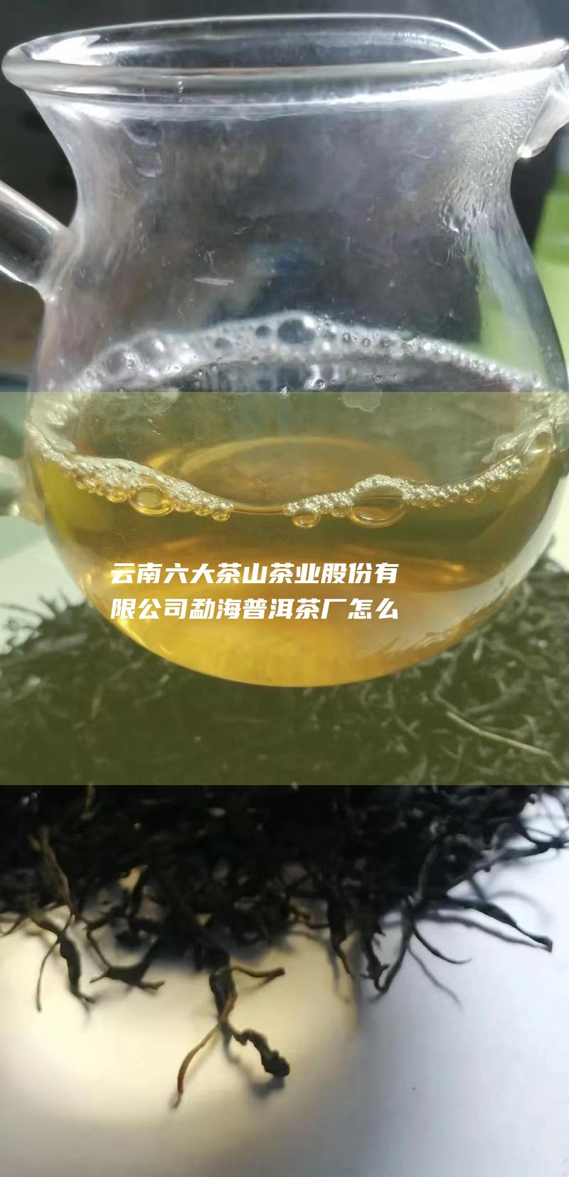 云南六大茶山茶业股份有限公司勐海厂怎么