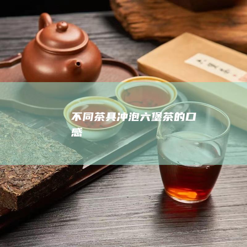 不同茶具冲泡六堡茶的口感