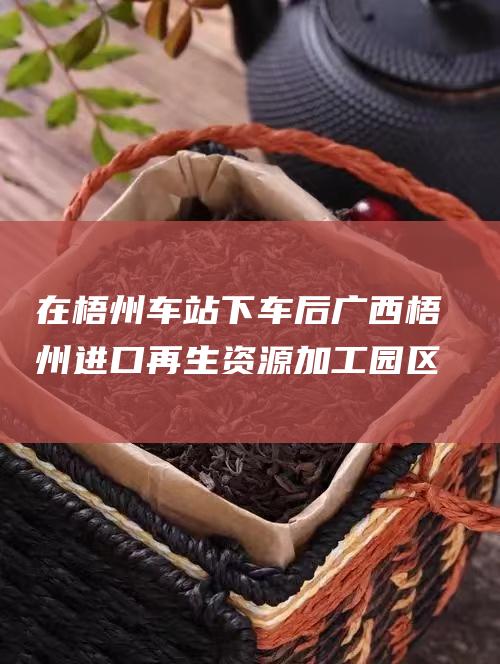 在梧州车站下车后 广西梧州进口再生资源加工园区怎么去啊 坐什么车再过去呢