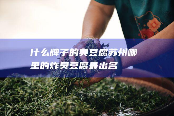 什么牌子的臭豆腐 苏州哪里的炸臭豆腐最出名