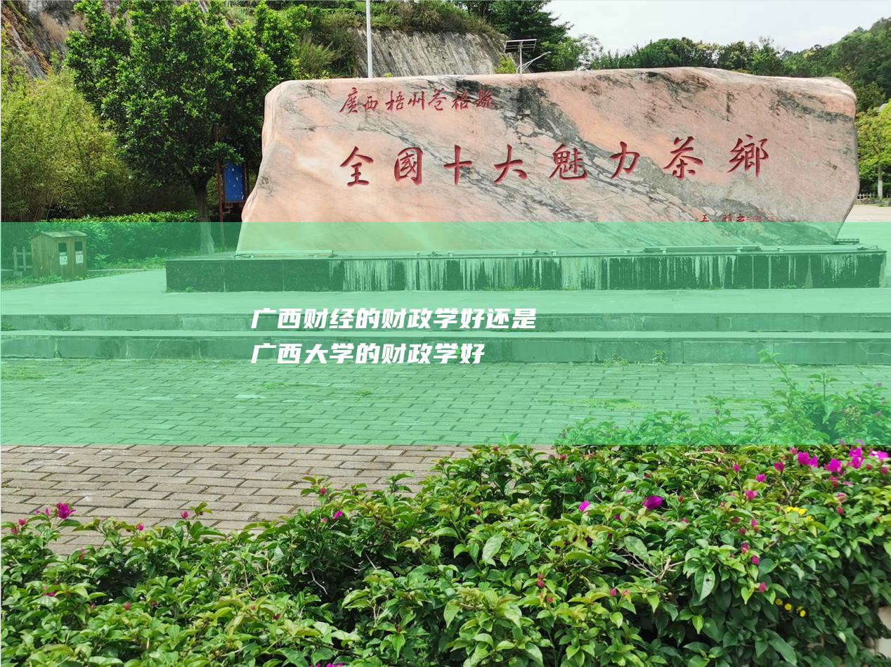 广西财经的财政学好还是广西大学的财政学好