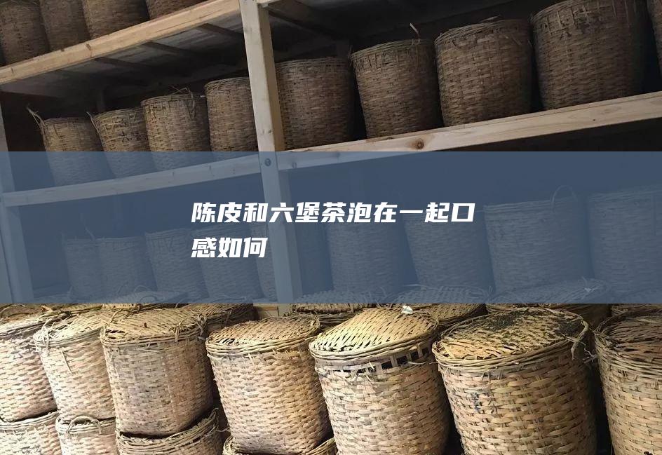 陈皮和六堡茶泡在一起 口感如何