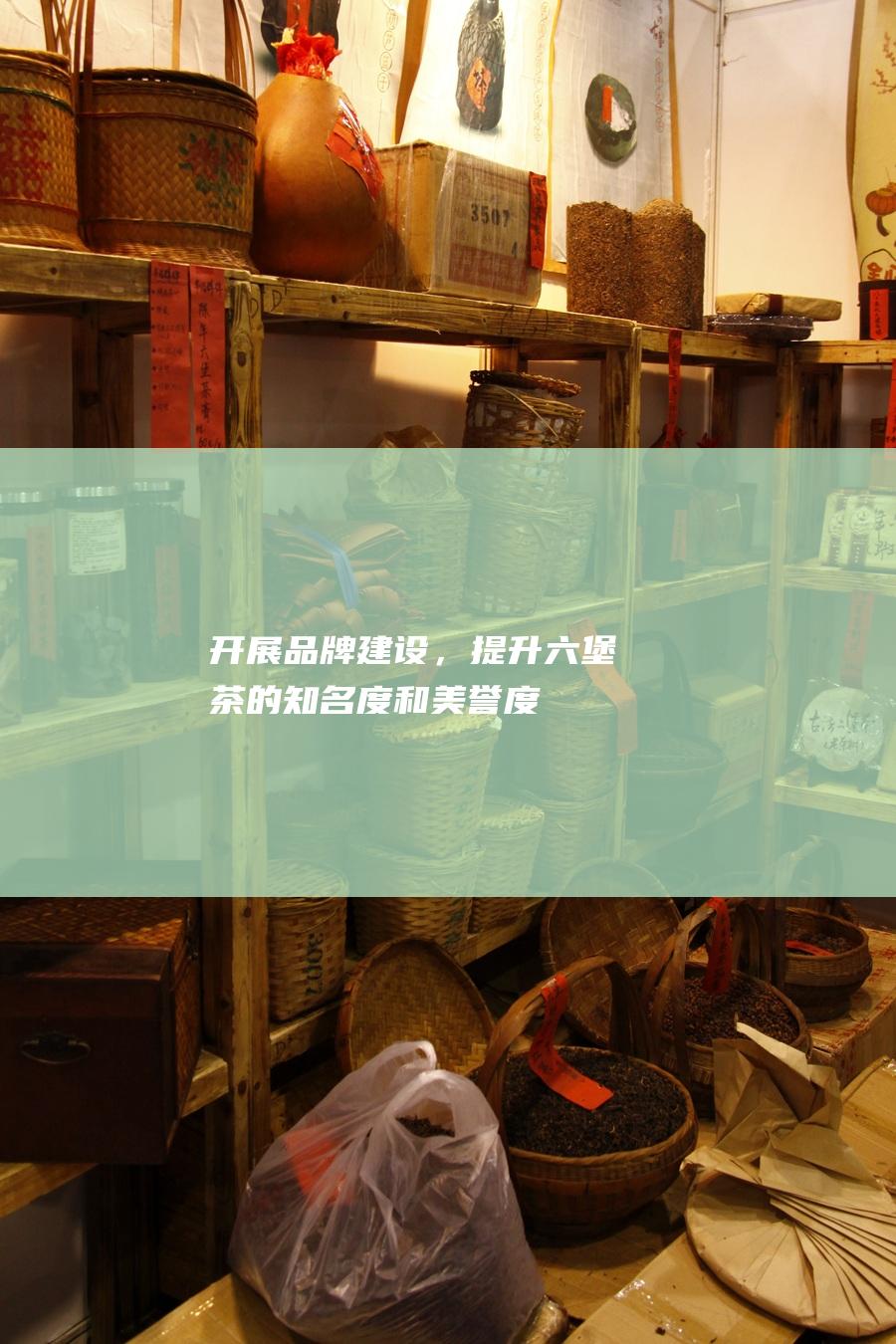 开展品牌建设，提升六堡茶的知名度和美誉度