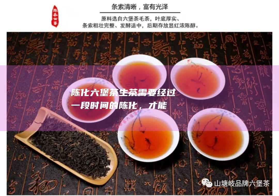 陈化：六堡茶生茶需要经过一段时间的陈化，才能逐渐形成独特的陈香和醇厚口感。陈化时间越长，六堡茶生茶品质越好。