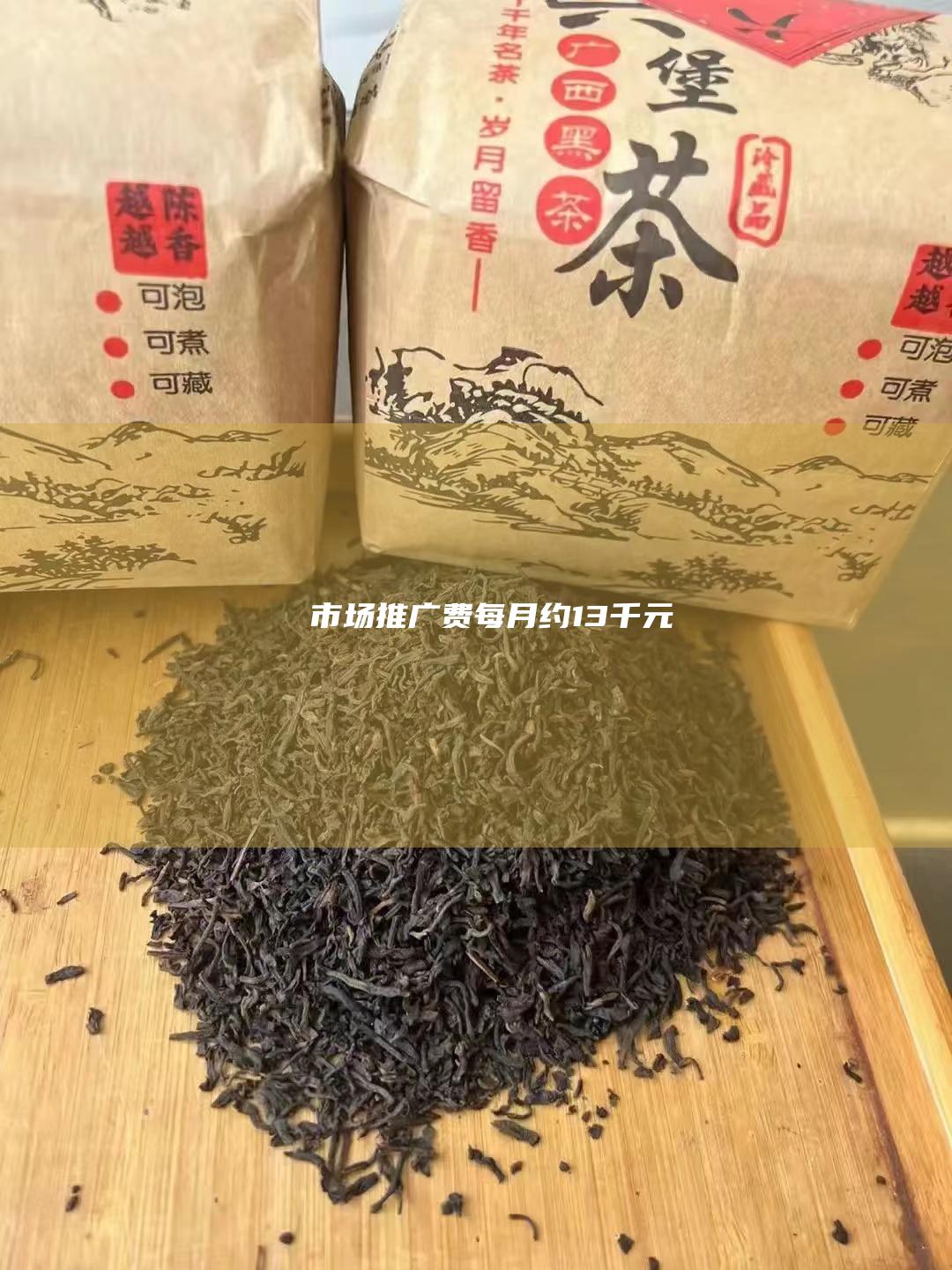 市场推广费：每月约1-3千元