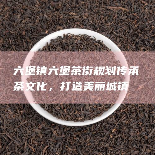 六堡镇六堡茶街规划：传承茶文化，打造美丽城镇