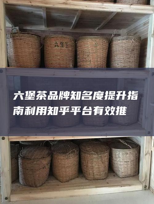 六堡茶品牌知名度提升指南：利用知乎平台有效推广