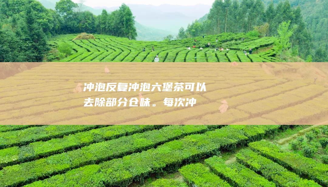 冲泡：反复冲泡六堡茶可以去除部分仓味。每次冲泡后，将茶叶倒掉，然后再重新冲泡。