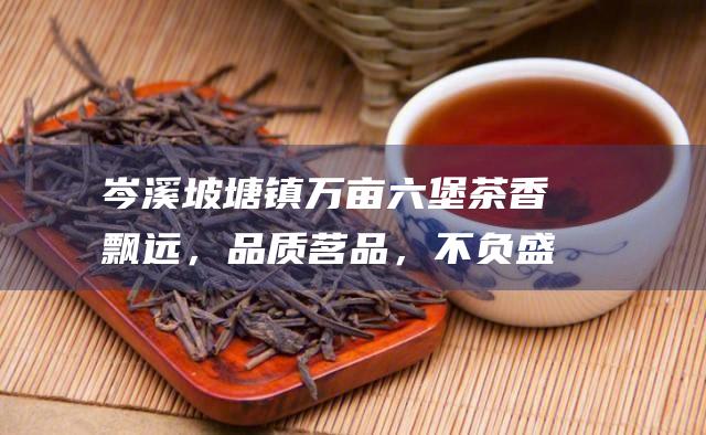 岑溪坡塘镇万亩六堡茶香飘远，品质茗品，不负盛名