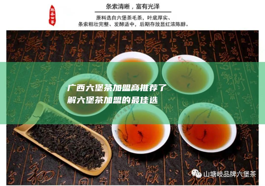 广西六堡茶加盟商推荐：了解六堡茶加盟的最佳选择