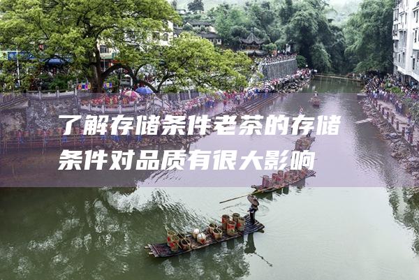 了解存储条件：老茶的存储条件对品质有很大影响，购买时需要了解老茶的存储环境和历史。