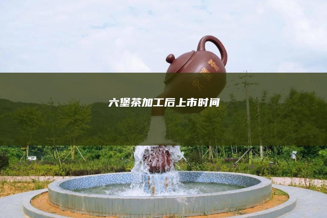 六堡茶加工后上市时间