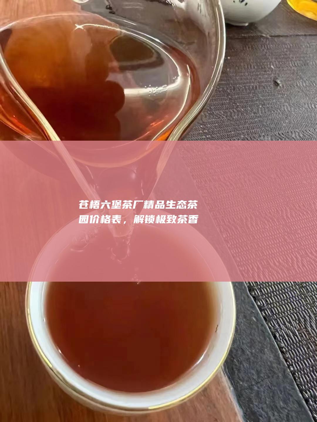 苍梧六堡茶厂精品生态茶园价格表，解锁极致茶香之旅