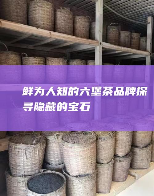 鲜为人知的六堡茶品牌：探寻隐藏的宝石