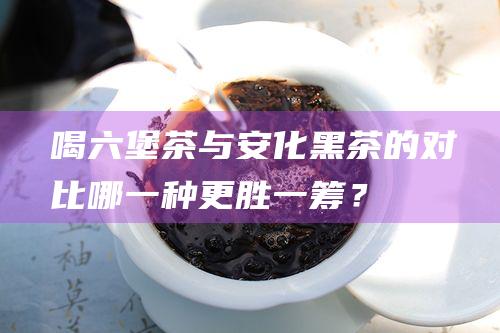 喝六堡茶与安化黑茶的对比：哪一种更胜一筹？