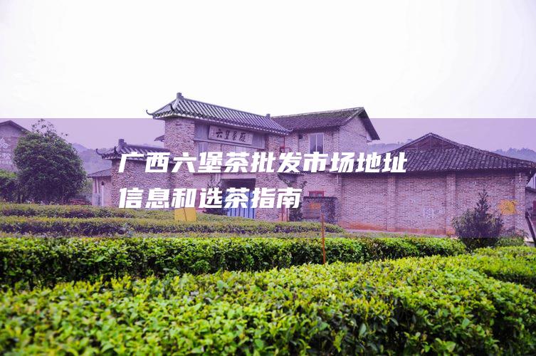 广西六堡茶批发市场：地址信息和选茶指南