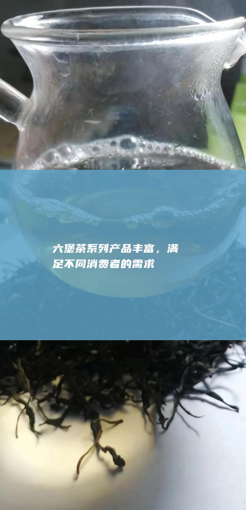 六堡茶系列产品丰富，满足不同消费者的需求