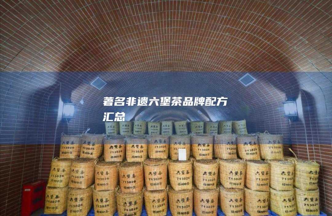 著名非遗六堡茶品牌配方汇总