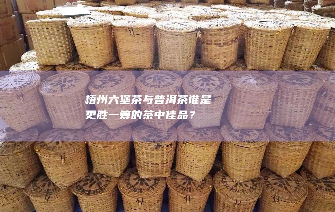 梧州六堡茶与普洱茶：谁是更胜一筹的茶中佳品？