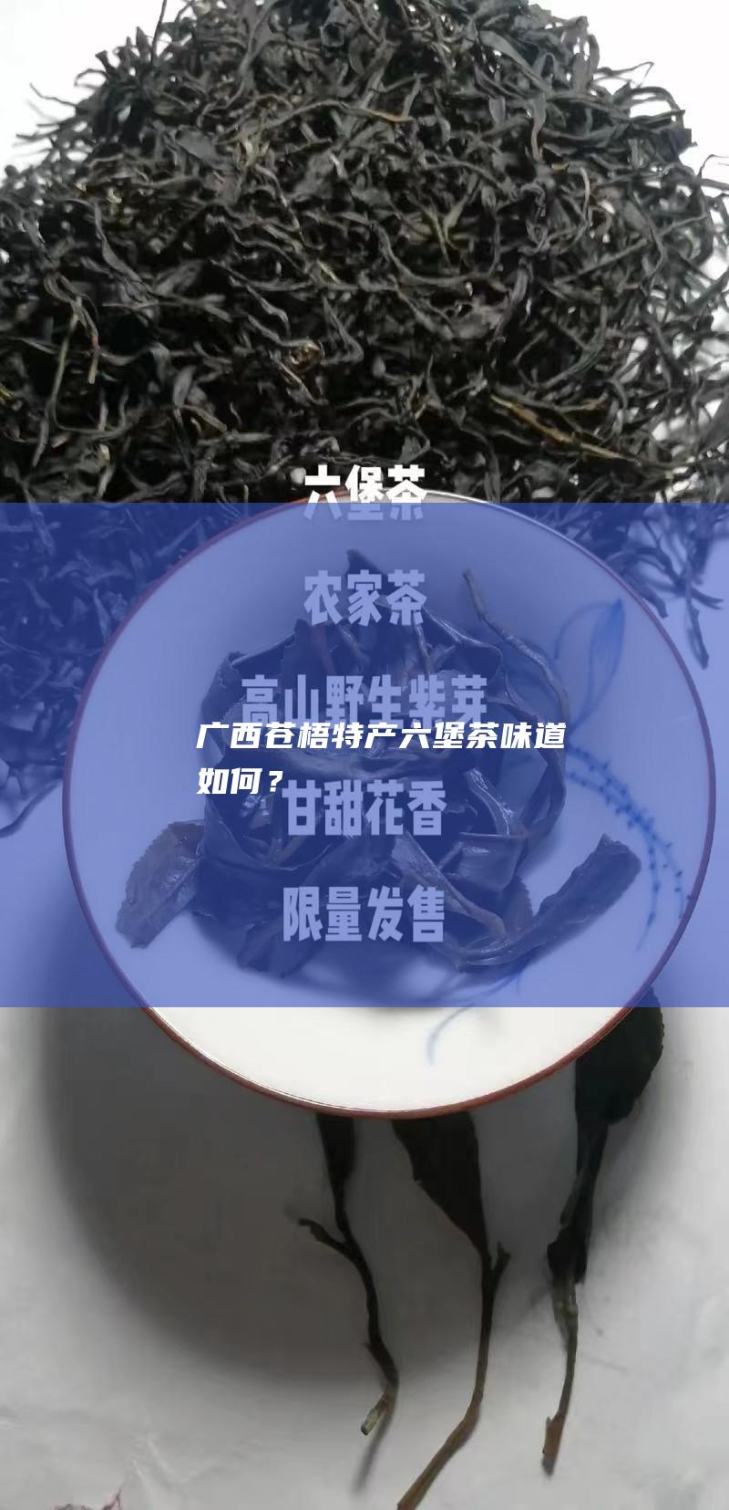 广西苍梧特产六堡茶：味道如何？