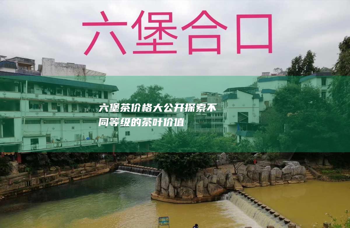 六堡茶价格大公开：探索不同等级的茶叶价值