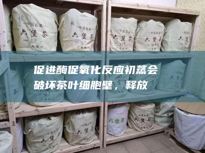 促进酶促氧化反应初蒸会破坏茶叶细胞壁，释放