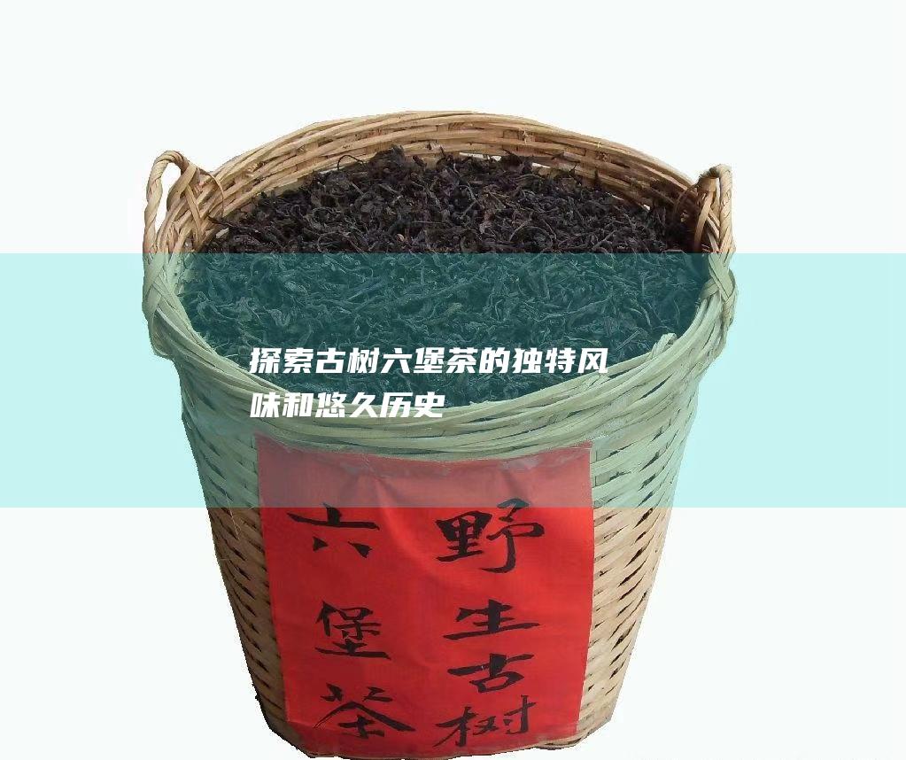 探索古树六堡茶的独特风味和悠久历史