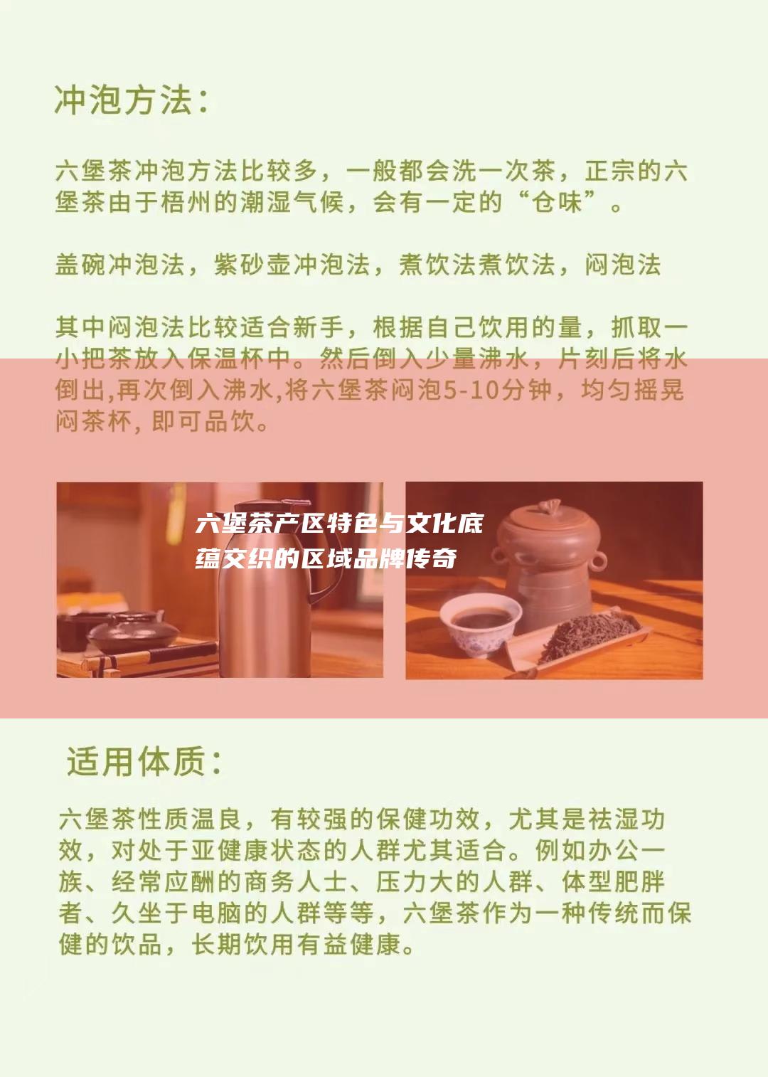 六堡茶产区特色与底蕴交织的区域传奇