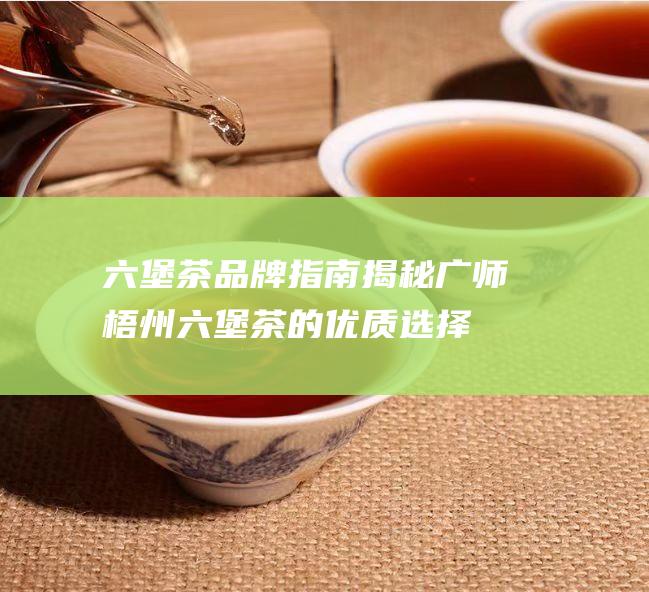 六堡茶品牌指南：揭秘广师梧州六堡茶的优质选择