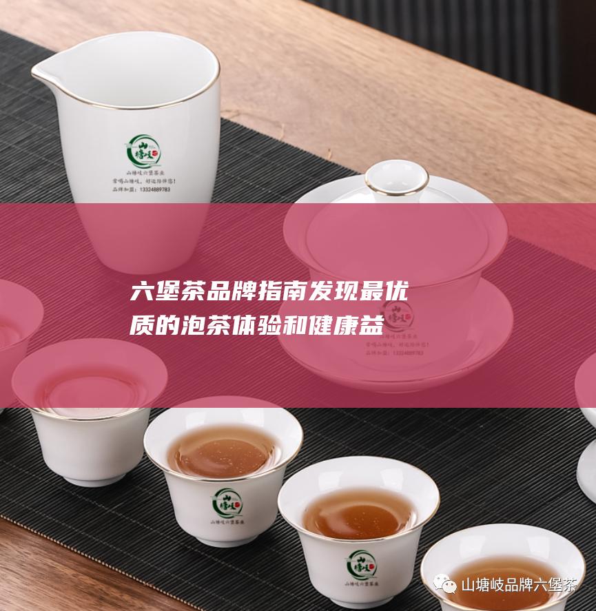 品牌指南发现最优质的泡茶体验和健康益