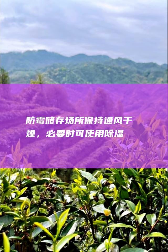 防霉：储存场所保持通风干燥，必要时可使用除湿器或干燥剂。