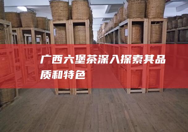 广西六堡茶深入探索其品质和特色