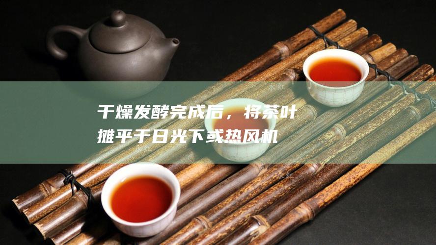 干燥：发酵完成后，将茶叶摊平于日光下或热风机下干燥，降低茶叶水分含量。