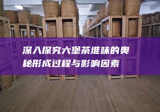 深入探究六堡茶堆味的奥秘：形成过程与影响因素