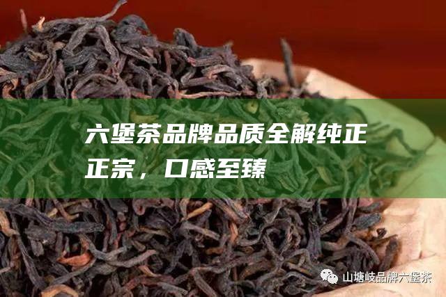 六堡茶品牌品质全解：纯正正宗，口感至臻