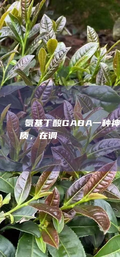 γ氨基丁酸GABA一种神经递质，在调